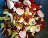 Foto del paso 5 de la receta: Pimiento asado con  mozzarella y semillas