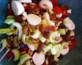 Foto del paso 5 de la receta: Pimiento asado con  mozzarella y semillas