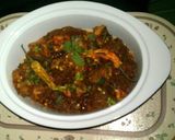 A picture of step 9 of Kabuli Karahi.
