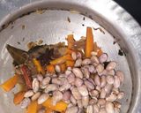A picture of step 3 of Masala rice.