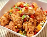 Foto langkah ke 4 dari resep Ayam Cabai Garam mudah,pedess asin endess.