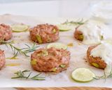 Foto del paso 5 de la receta Hamburguesas de pavo y aguacate con DIP de yogur | @DarixLAB