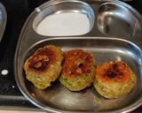 A picture of step 7 of High Protein pan fried stater(healthy mung panner tikkies).