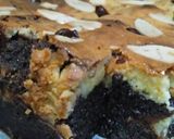Foto langkah ke 5 dari resep Brownies cream chesse marble.