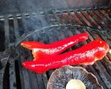 Chicken burger/roasted red pepper/balsamic portobello mushroom recipe step 4 photo