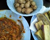 Foto langkah ke 5 dari resep Bakso Penyet.