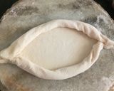 A picture of step 3 of Khachapuri.