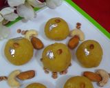 A picture of step 8 of Stuffed coconut ladoo.
