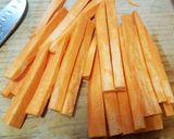 Foto del paso 2 de la receta: Tiras de camote en freidora de aire