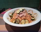 Foto del passaggio 2 della ricetta Bulgur con zucchine e tonno