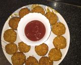 A picture of step 1 of Sabudana vada.