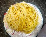 Foto langkah ke 5 dari resep Spaghetti Carbonara.