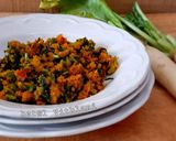 મૂળાની ભાજી નું શાક (Mooli Bhaji Shak Recipe In Gujarati) રેસીપી સ્ટેપ3ફોટો