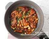 A picture of step 8 of Three Cup Chicken (One-Pot Meal).