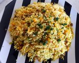 عکس مرحله 1 از دستور پلو گوشت مکزیکی🌽