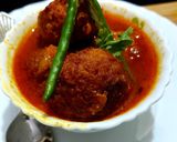 A picture of step 2 of Lauki ke kofte.