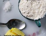 Gambar langkah 1 resipi Lempeng Seri Pelangi.