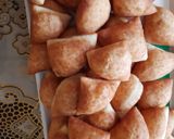 A picture of step 5 of Mahamri for breakfast.