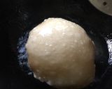 A picture of step 6 of Luchi Ghugni.