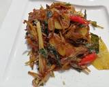 Spicy Dried Anchovies And Potato In Soy Mustard Sauce recipe step 4 photo