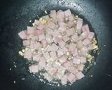 A picture of step 4 of Chinese stir fry rice #my unique recipe.