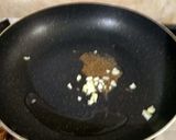 A picture of step 1 of Palak paneer pulao.