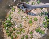 Foto do passo 1 de Risoto de ervilhas frescas e gorgonzola