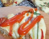 Foto langkah ke 6 dari resep Focaccia Garden.