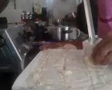 A picture of step 1 of Turkish Roll delight.