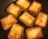 Sült tofu fehérboros gombamártással 🍄 recept fázis 10 fotója