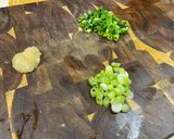 A picture of step 4 of Scallion Ginger Meatballs w/ Bulgogi Sauce.