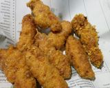 A picture of step 9 of Super Crispy Chicken Strips Bouquet.