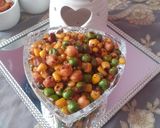 A picture of step 5 of Roasted peas and corn salad.