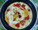 A picture of step 4 of Fruity Custard Delight.