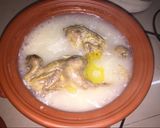 Hình bước làm 1 của món Cháo chim cút