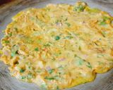 A picture of step 3 of Cucumber pan chila.