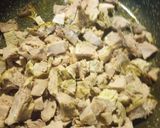A picture of step 1 of Pineapple leftover Roasted Pork.