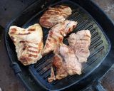 Foto del paso 4 de la receta: Churrasquitos calabaza, papa, zanahoria y caldo de verduras