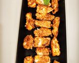 A picture of step 4 of Sesame Paneer Tikka.