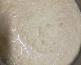 Une image de l'étape 1 de Cœurs à la semoule et à la noix de coco.