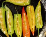 Foto del paso 9 de la receta: Ajíes Verdes Largos Rellenos de Queso