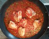 A picture of step 2 of Chicken Paella 🐔.