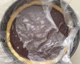 Foto langkah ke 14 dari resep Chocolate Custard Pie with Cream on Top.