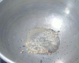 A picture of step 1 of Broken Wheat Upma.