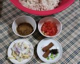 Gambar langkah 1 resipi Nasi Beriani Ayam Sambal Merah.