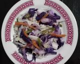 Foto langkah ke 3 dari resep 854) Tumis Kol Ungu.