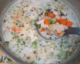 Tárkonyos raguleves recept fázis 3 fotója