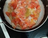 A picture of step 1 of Masala Baingan.
