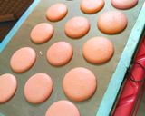 Foto langkah ke 7 dari resep Macaron (swiss method).