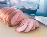 A picture of step 1 of Roast pork with chili scallion by izakaya 4m1.